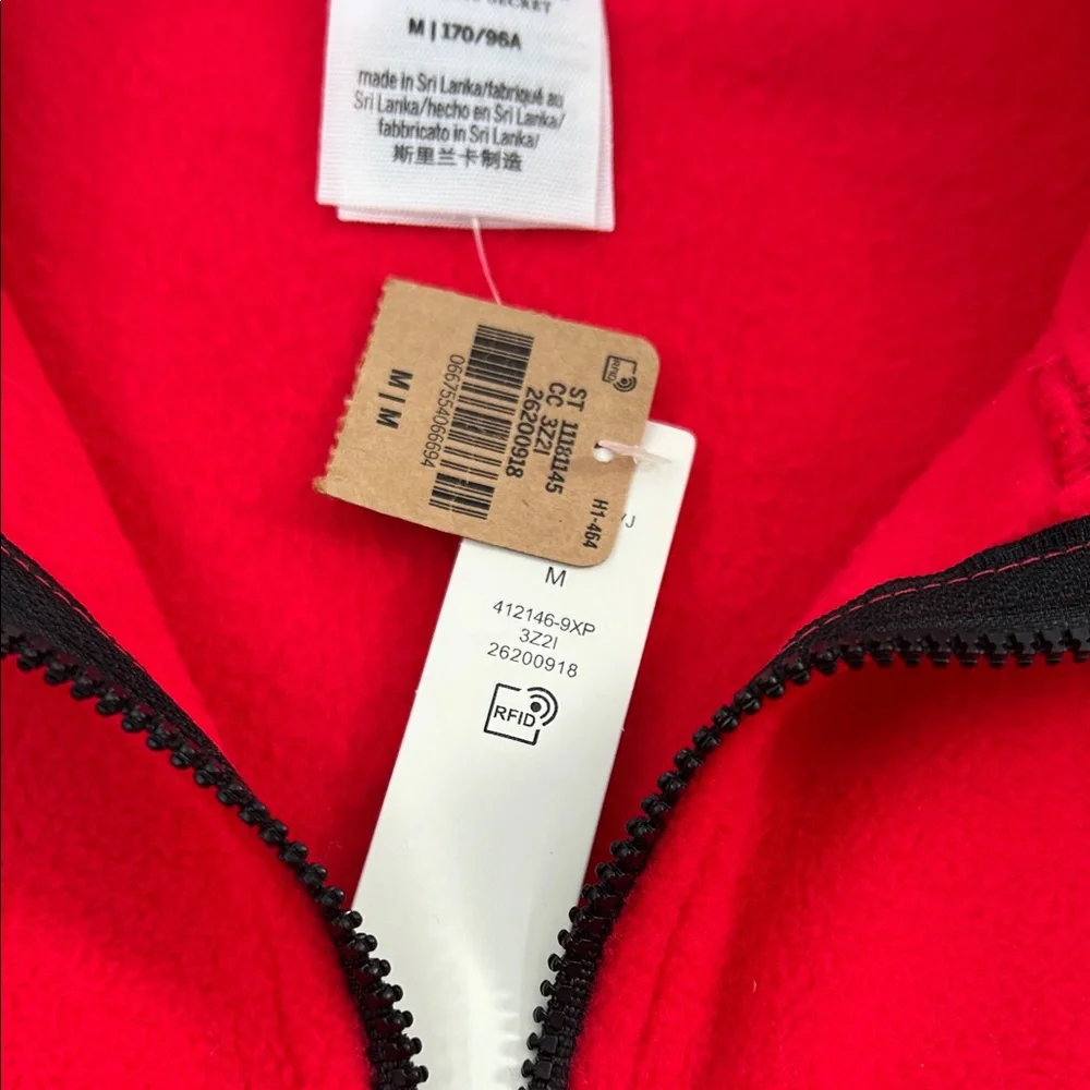 PINK Victoria's Secret Women's Bright Red Bomber Jacket